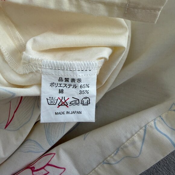 Mango floral pink and off-white button down - Picture 4 of 5